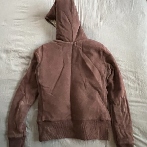 Vintage Abercrombie Faux Fur lined hoodie - Picture 6 of 6